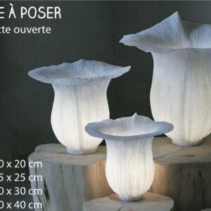 lampada da tavolo clochette ouverte