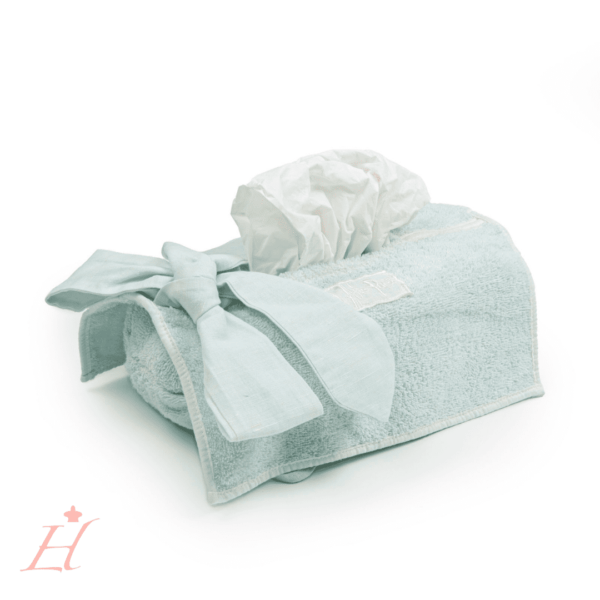 Terrycloth handkerchief holder