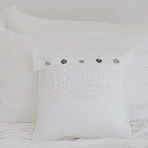 Pillowcase 40x40 Farnese Lace - Arte Pura