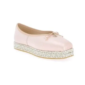 Pink Silk Satin Ballet Shoes