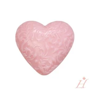 Pink Heart Natural Soap