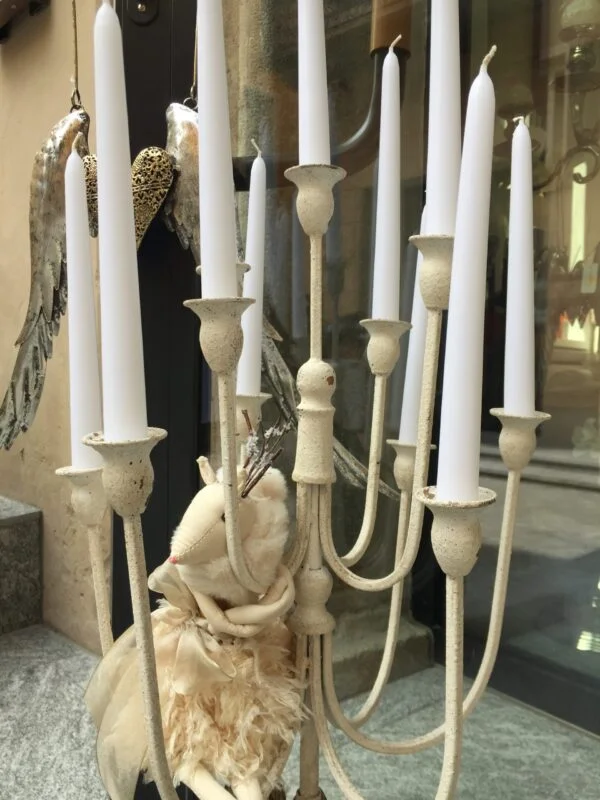 Candelabro shabby chic