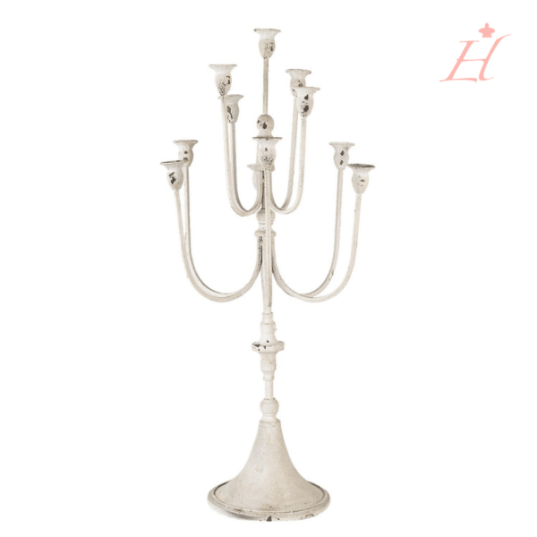 Candelabro shabby chic