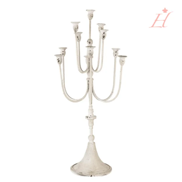 Shabby chic candelabra