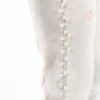 Pantalone modello Jeans decorato con perline