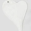 Cuore decoro in pizzo - immagine 2