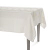 Tovaglia 150x250cm in lino con pizzo "Elegante" centrale