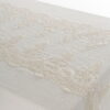 Tovaglia 150x250cm in lino con pizzo "Elegante" centrale - immagine 2