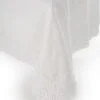 Tovaglia 150x250cm in lino con pizzo "Uncinetto" - immagine 2