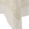 Tovaglia 140x200cm in lino con pizzo "Elegante" - immagine 3