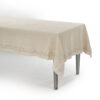 Tovaglia 140x200cm in lino con pizzo “Poema”
