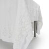 Tovaglia 200x200cm in lino con pizzo "Uncinetto" - immagine 2