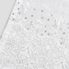 Runner 40x160cm in lino con pizzo gocce e cristalli - immagine 3