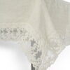 Tovaglia 130x220cm in lino con pizzo “Farnese” - immagine 3