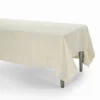 Tovaglia 160x280cm in lino con pizzo “Farnese”