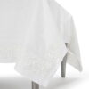 Tovaglia 160x280cm in lino con pizzo “Sinergia” - immagine 2