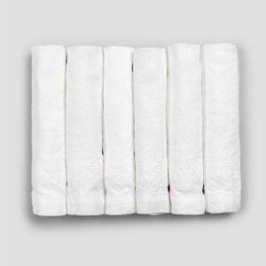 Lot de 6 serviettes