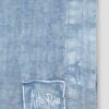 Tovaglia 130x150cm in lino componibile con dieci bottoni agoya - immagine 5