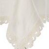 Tovaglia 110x110cm in lino con pizzo “Armonia” - immagine 2