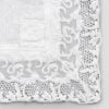 Tovaglia 110x110cm in lino con pizzo "Tulle" - immagine 5