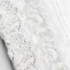 Tovaglia 110x110cm in lino con pizzo "Tulle" - immagine 4