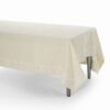 Tovaglia 180x320cm in lino con pizzo “Farnese”