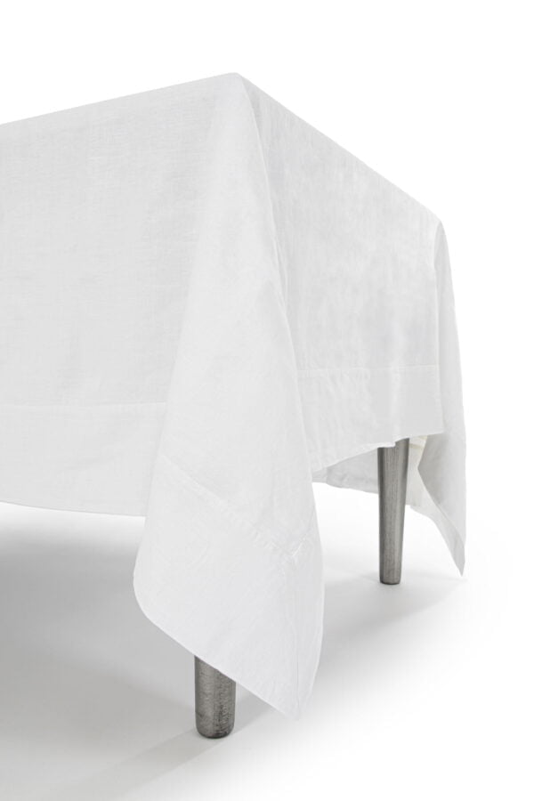 180x320cm heavy linen tablecloth with frame