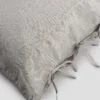 Federa lino leggero con laccetti - immagine 4