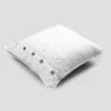 Federa decoro in lino leggero con pizzo Sinergia - immagine 3