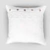 Federa decoro in lino leggero con pizzo Sinergia - immagine 2