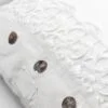 Federa decoro in lino leggero con pizzo Sinergia - immagine 4