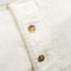 Federa decoro in lino pesante con bottoni agoya - immagine 7