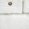 Set letto matrimoniale in lino leggero pizzo Armonia - immagine 3