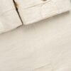 Set matrimoniale in lino leggero color beige - immagine 6