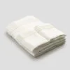 Set letto matrimoniale lino leggero con goffrature - immagine 3