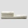 Set letto matrimoniale lino leggero con goffrature - immagine 4