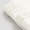 Set letto matrimoniale lino leggero con goffrature - immagine 5
