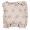 Federa decoro lino leggero ricamo "barocco" - immagine 2