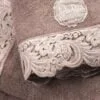 Set bagno viso, ospite e telo in spugna con pizzo Armonia - immagine 5