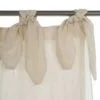 Tenda a vetro con garza di lino e organza - immagine 7