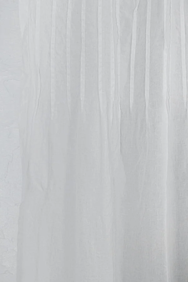 Tenda in lino leggero con nervature - immagine 6