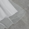 Tenda in lino leggero con ricamo elasticato - immagine 4