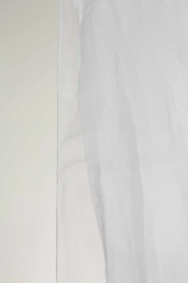 Tenda in lino leggero e organza - immagine 3