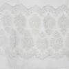 Tenda in lino leggero e organza ricamata - immagine 4