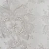Tenda in lino leggero e organza ricamata - immagine 5