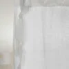 Tenda in lino leggero e organza ricamata - immagine 2