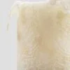 Candela a cilindro con pizzo elegante - immagine 3