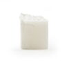 Candela cubo piccolo con pizzo uncinetto - immagine 2