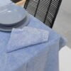 Tovaglia 130x150cm in lino componibile con dieci bottoni agoya - immagine 8