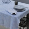 Tovaglia 130x150cm in lino componibile con dieci bottoni agoya